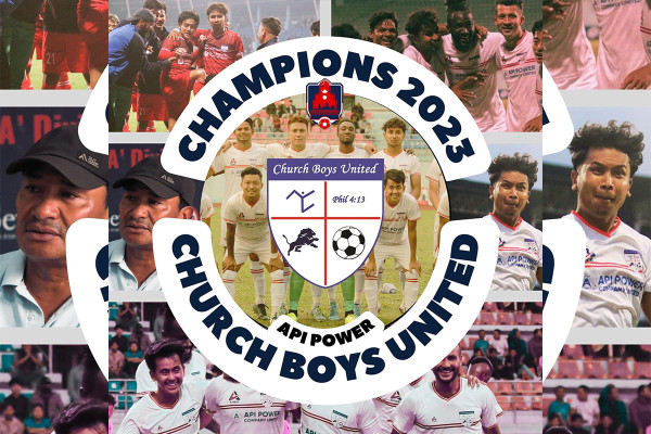 चर्च ब्वाइज पहिलो सिजनमै ‘ए’ लिग च्याम्पियन